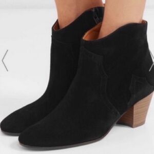 Isabel Marant - Dicker Boots - Black Suede - Size EU38 - NET-A-PORTER